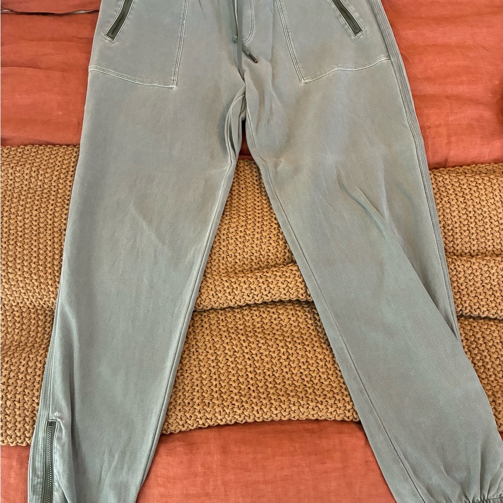 Athleta Light Gray Jogger Pants